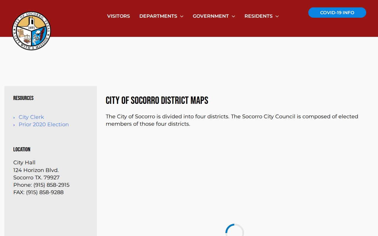 Socorro neighbors civic geography shown on City council district maps